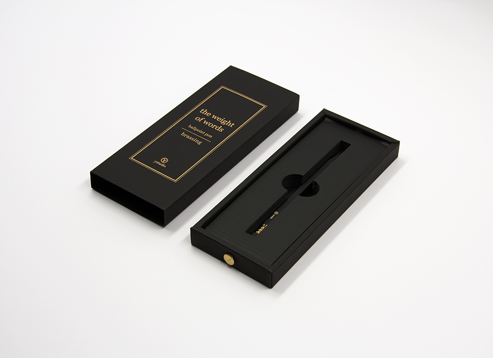 Druckkugelschreiber mit filigranem Druckkopf