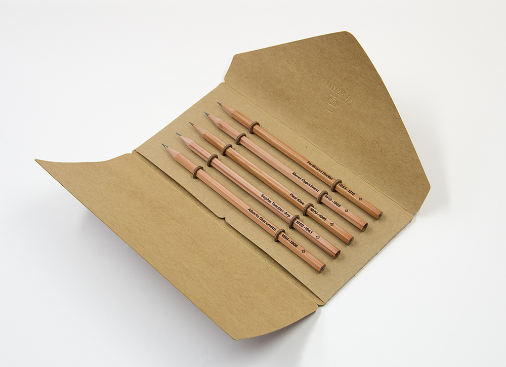 Bleistift-Set grosser Künstler