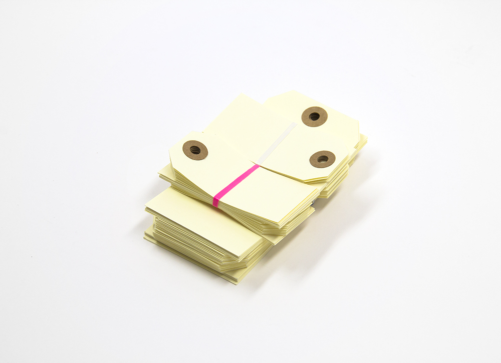 Hänge-Etiketten in zwei Grössen