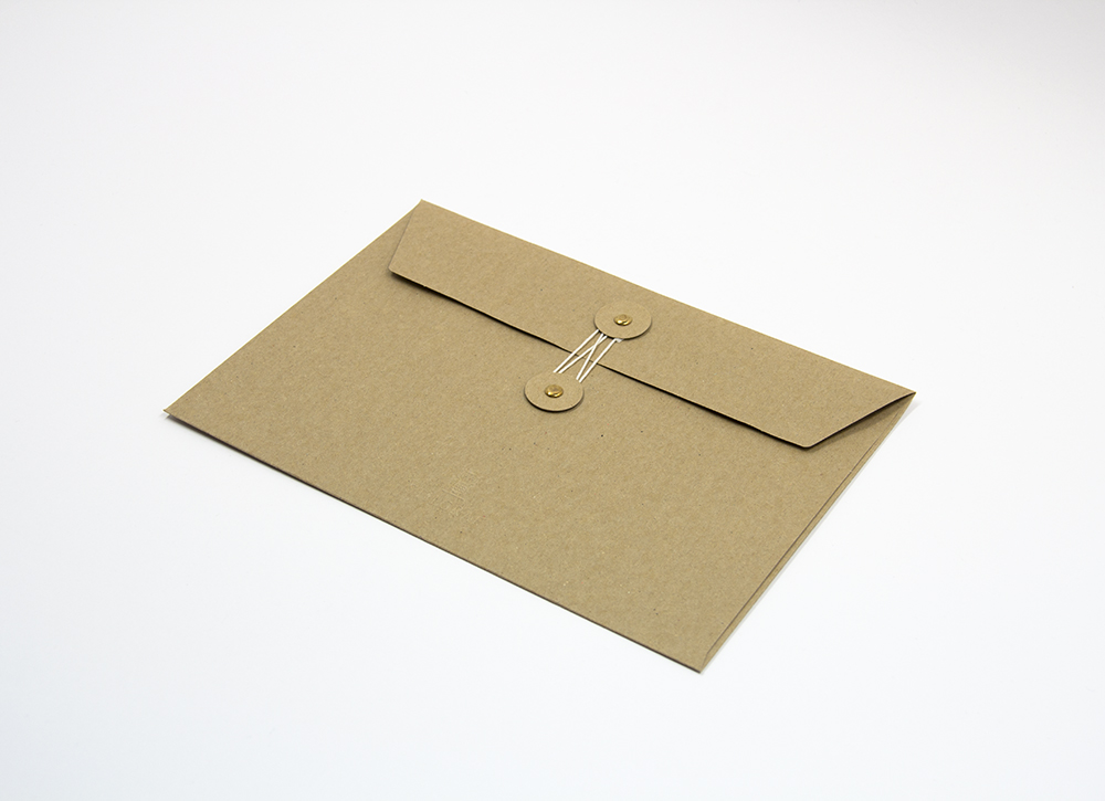 Kraft-Couverts mit Schnurverschluss