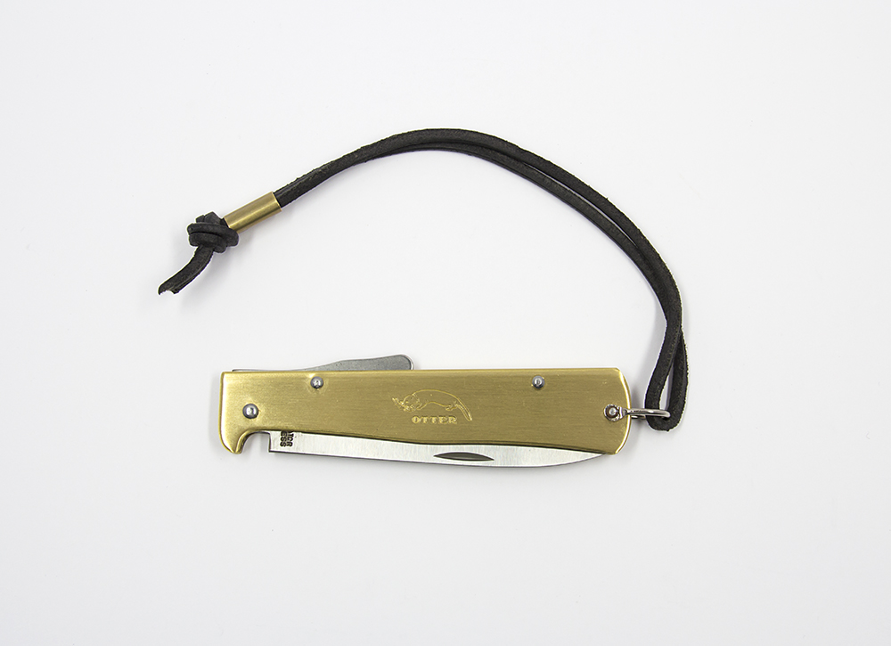 Mercator-Messer mit Carbonstahlklinge