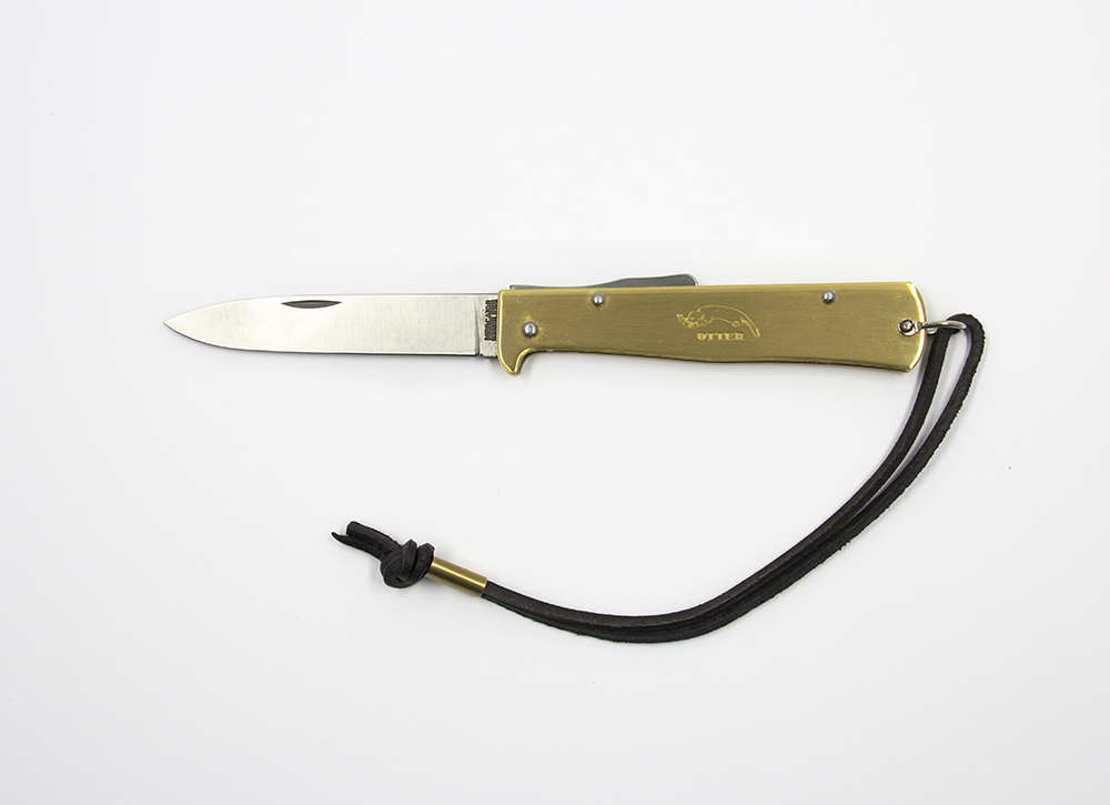 Mercator-Messer mit Carbonstahlklinge