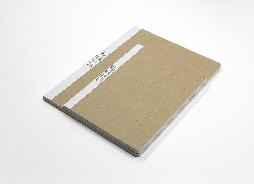 Notizheft mit Rückenband