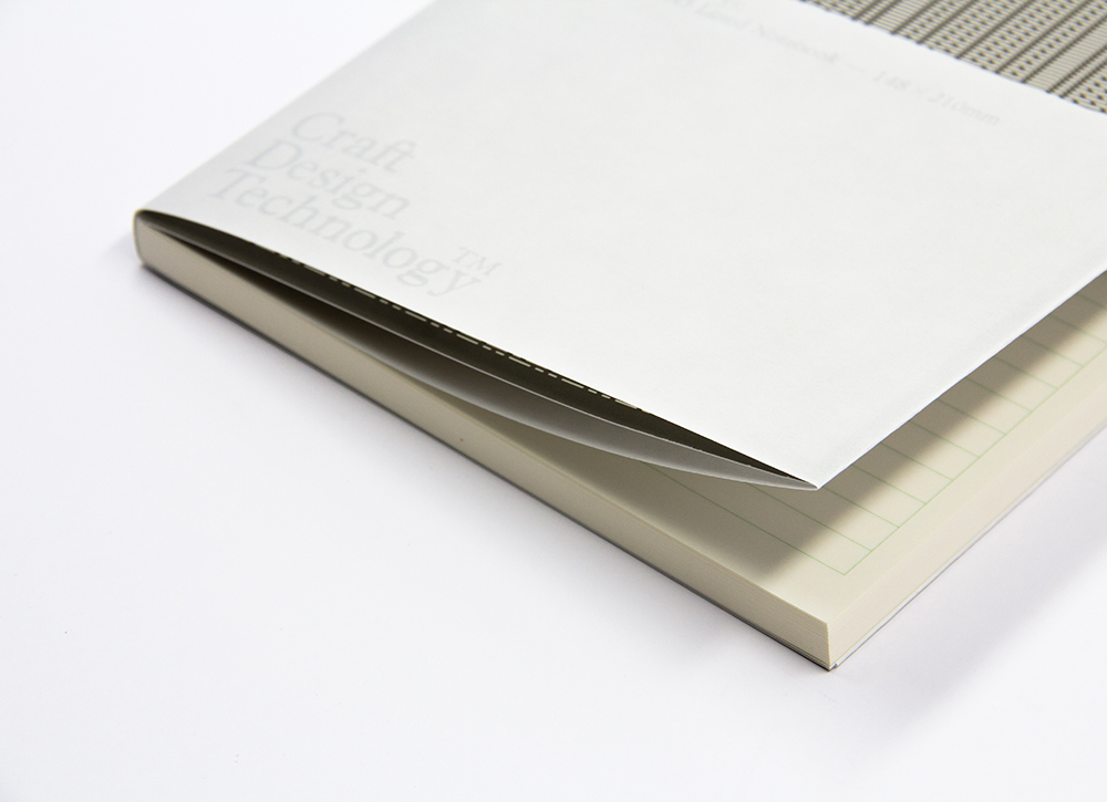 Hochwertiges Notizbuch mit Umschlags-Design